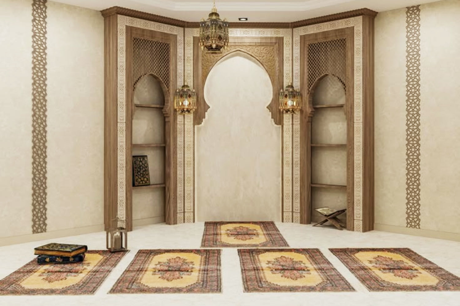 Musalla Design Ideas for Modern Homes in UAE