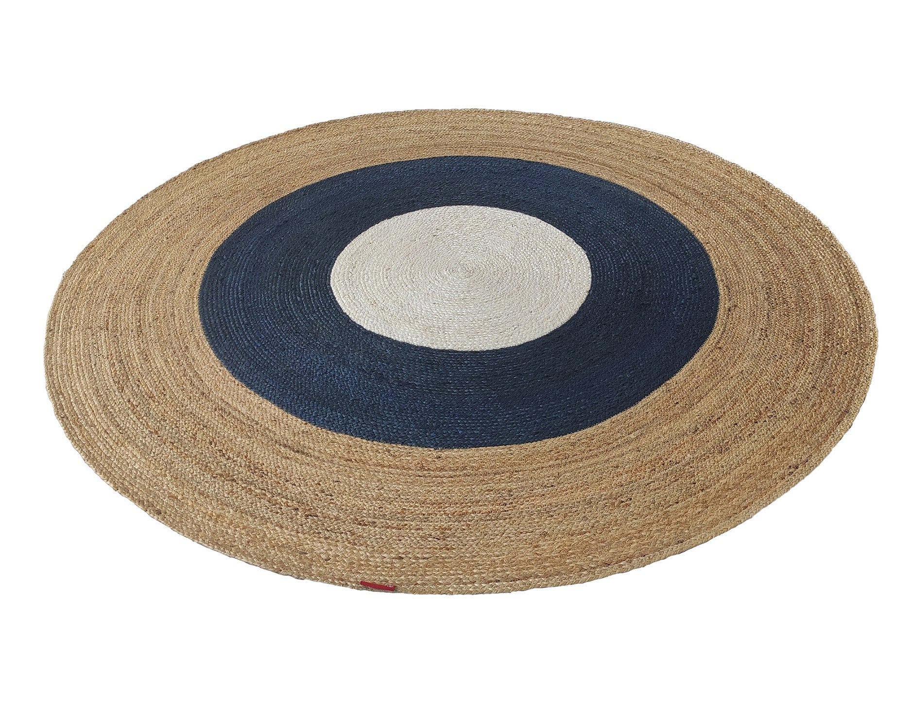Amazing Handmade Braided Jute Floor Round Rug - BR 074 (200 cm)