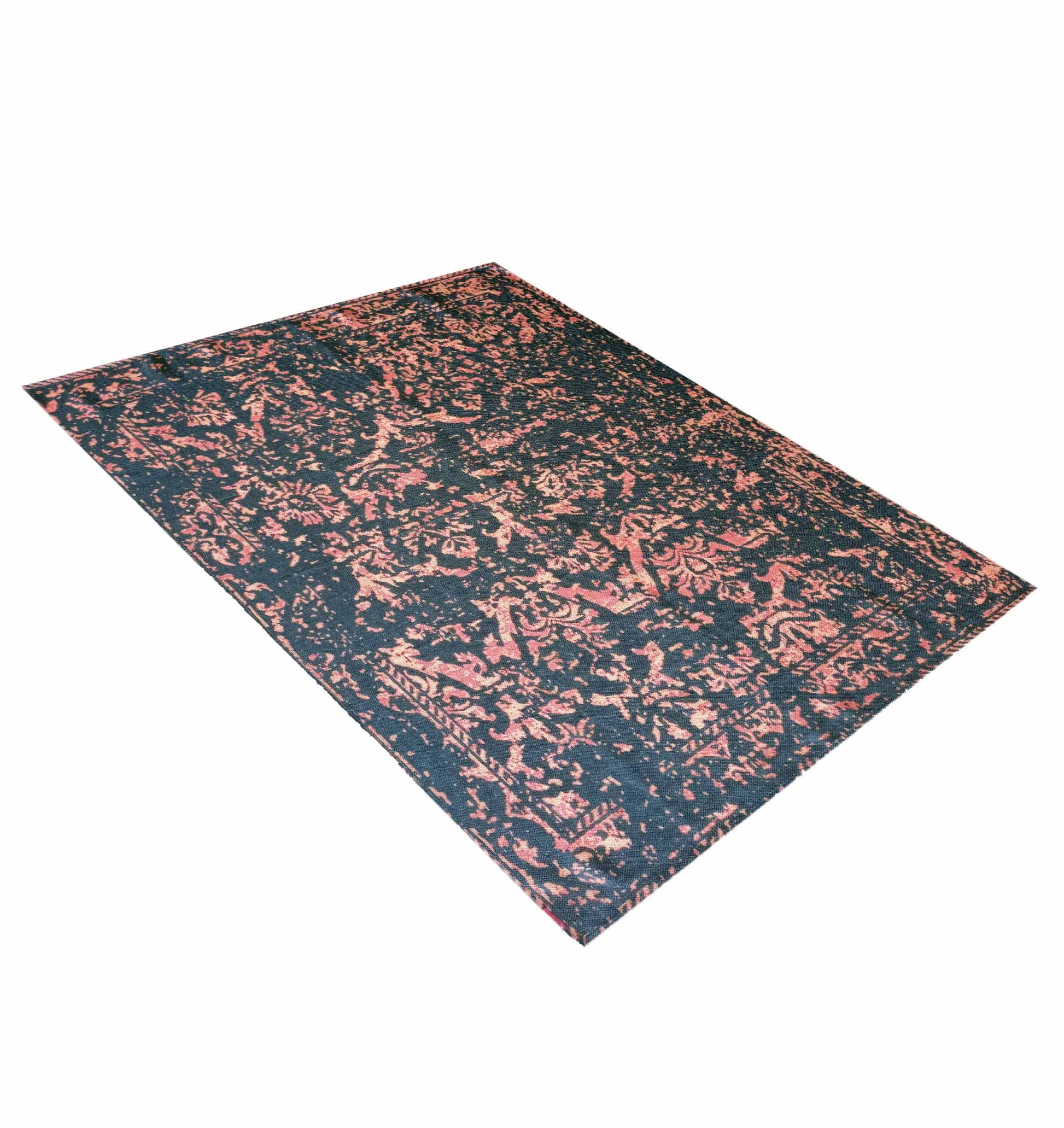 Vibrant Elegance: Infuse Your Room with Vibrant Elegance Using our Printed Durry Multi Color Maroon Rug, Featuring a Stunning Array of Colors and Patterns