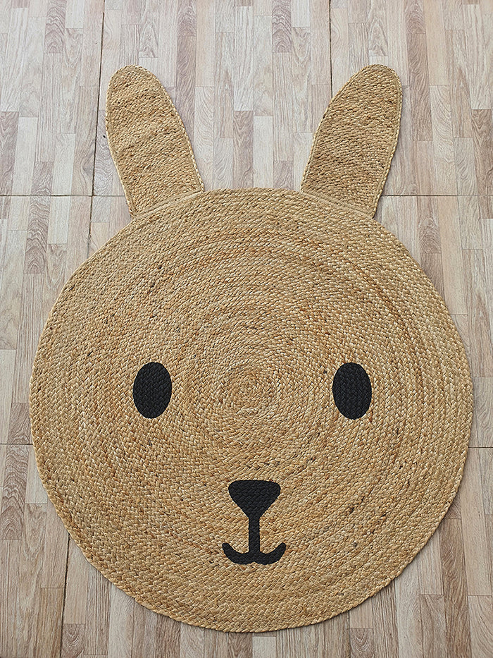 Amazing Handmade Jute Round Braided Rug - BR 078 (100cm)