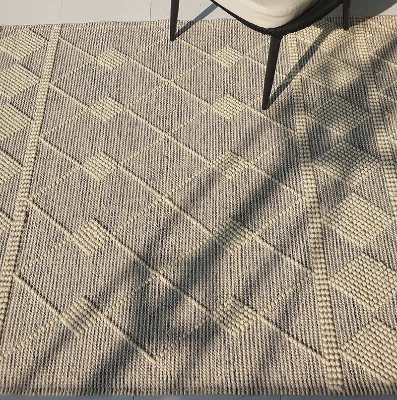 Fringes Woven Rug For Indoor, Floor Rug SRN-017