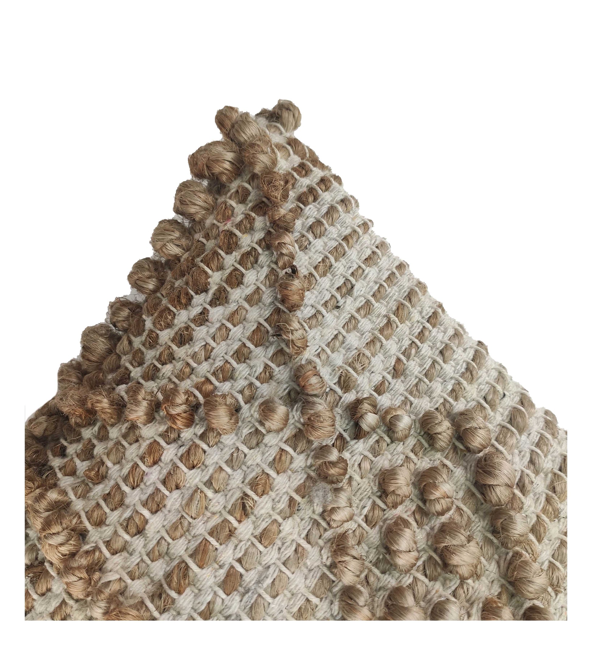 Enhance Your Living Space: Whether used as a sofa cushion or as an accent piece in your living room, this natural jute cushion with filler elevates the style and comfort of your home decor.