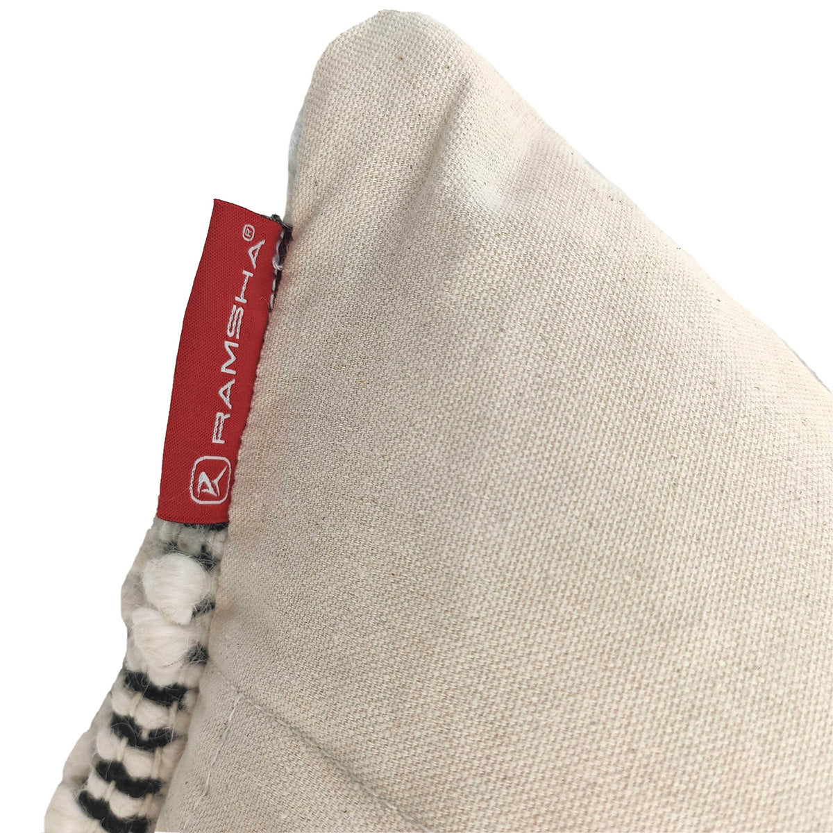 Transform your home with the softness and beauty of our Wool & Cotton Cushion With Filler