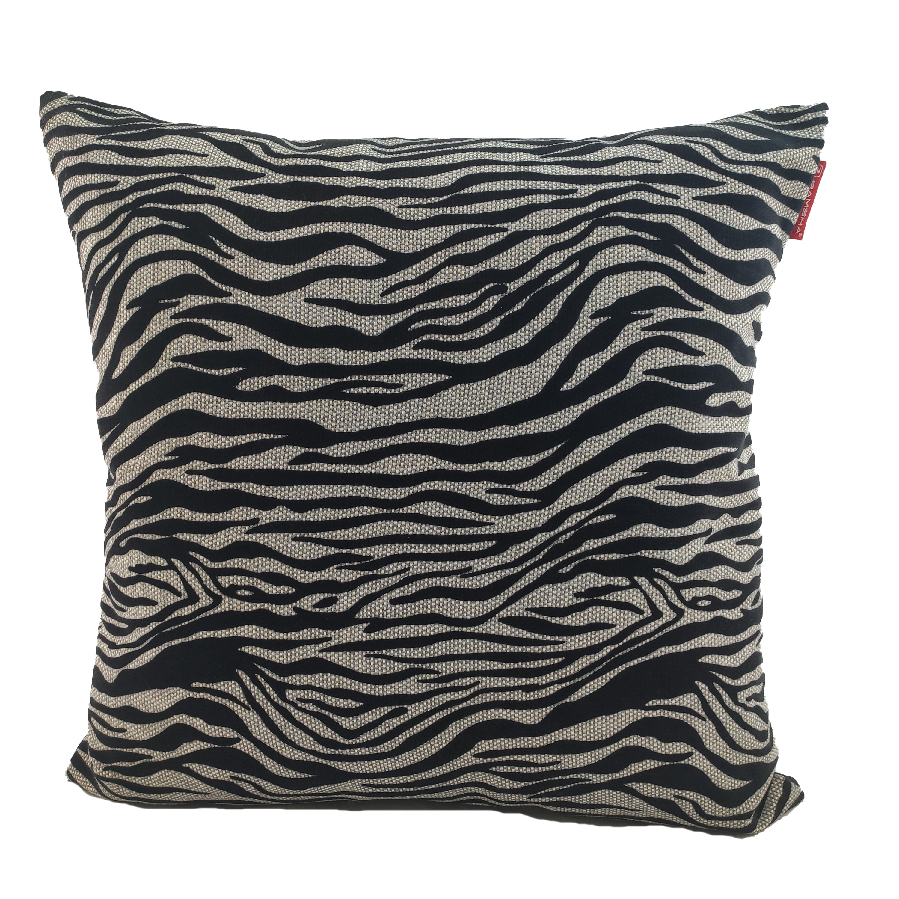 Black Sofa Cushion Cotton Beautiful Geometry Pattern CS-229