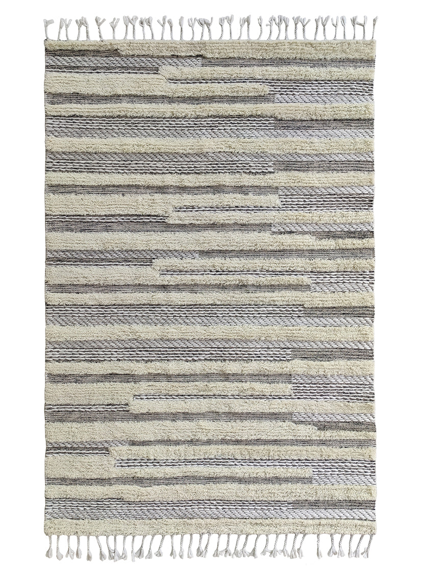 Fringes Woven Rug Perfect For Living room, Bedroom SR-053