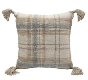 Enhance your sofa or bed with the cozy texture and intricate patterns of our Woven Multi Color Cushion