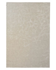 Crafted by RAMSHA HOME, the Rectangle Modern Handmade Rug 200x300 CM HTWV-197 is a rectangular beige rug featuring abstract patterns and a textured design. Hand-woven with irregular organic shapes across its surface, it offers a contemporary take reminiscent of a floral handmade rectangle rug.