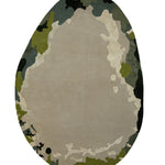 Terra Eclipse Oval Handmade Rug Accent Rug HTWV-201