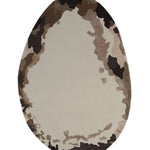 Terra Eclipse Oval Handmade Rug Accent Rug HTWV-195