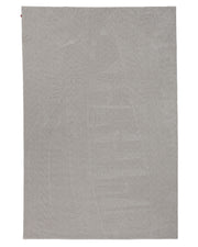 Introducing the RAMSHA HOME Decorative Rectangle Handmade Grey Color 200x300 cm Area Rug - LKH-039. Expertly loom knotted for lasting durability, this elegant rug features a subtle embossed leaf pattern across its entire surface. Its geometric design and neutral grey tone effortlessly combine style and sophistication, making it a refined addition to any space.