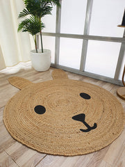 Amazing Handmade Jute Round Braided Rug - BR 078 (100cm)