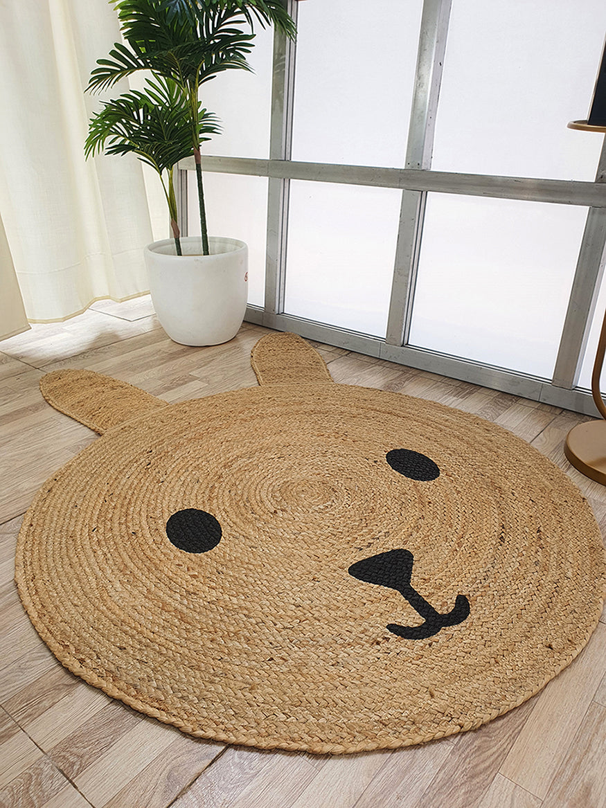 Amazing Handmade Jute Round Braided Rug - BR 078 (100cm)