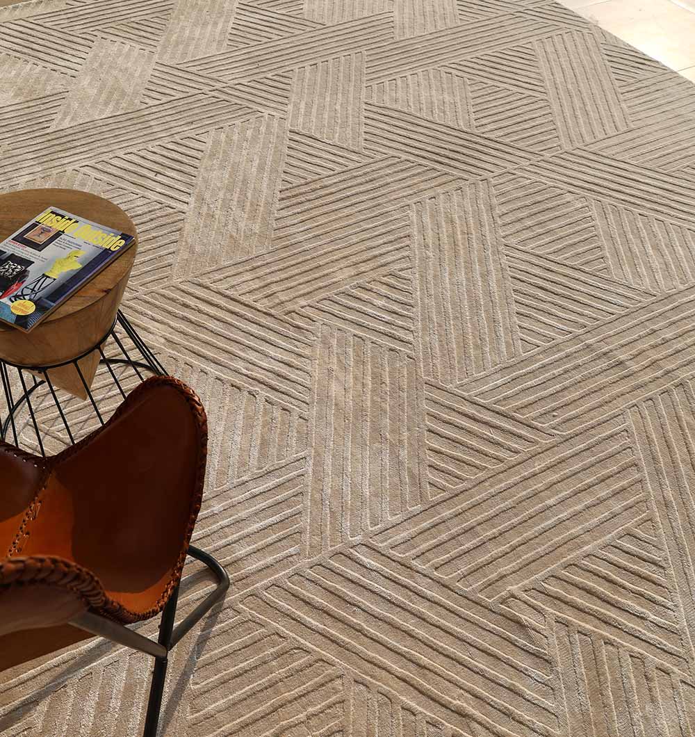 Multi Color Home Decor Handmade Area Rug - LKH-06