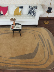 Machine-Made Novara Shape Area Rug with Multi Colors – Ideal for Living, Drawing, and Guest Rooms