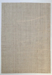 The RAMSHA HOME Handwoven Ivory Wool Rug (HLR-001) is a rectangular, minimalist area rug in natural cream with a subtle textured pattern and no visible designs or borders, offering a handwoven, natural look.
