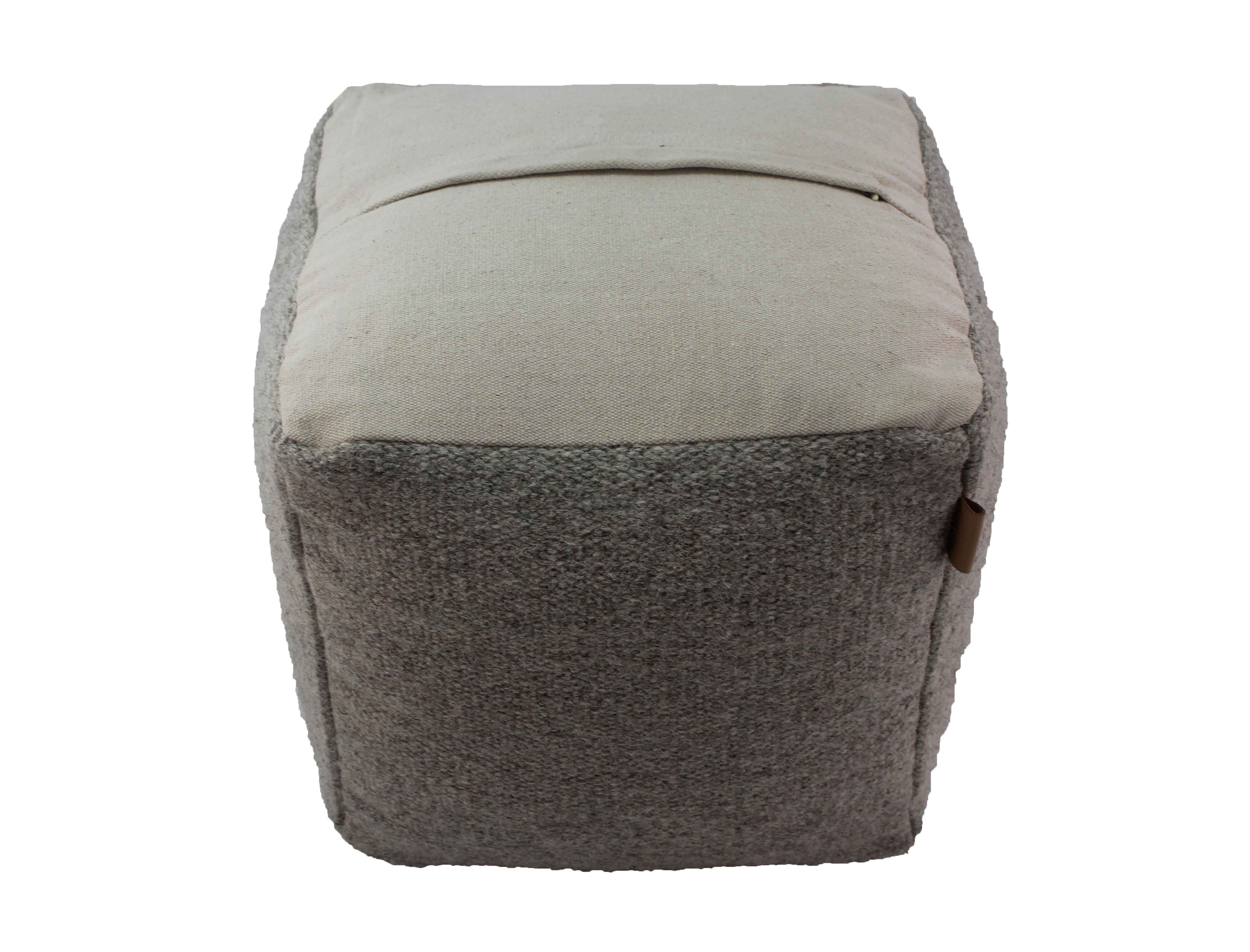 Natural Cubic Pouf PF-058