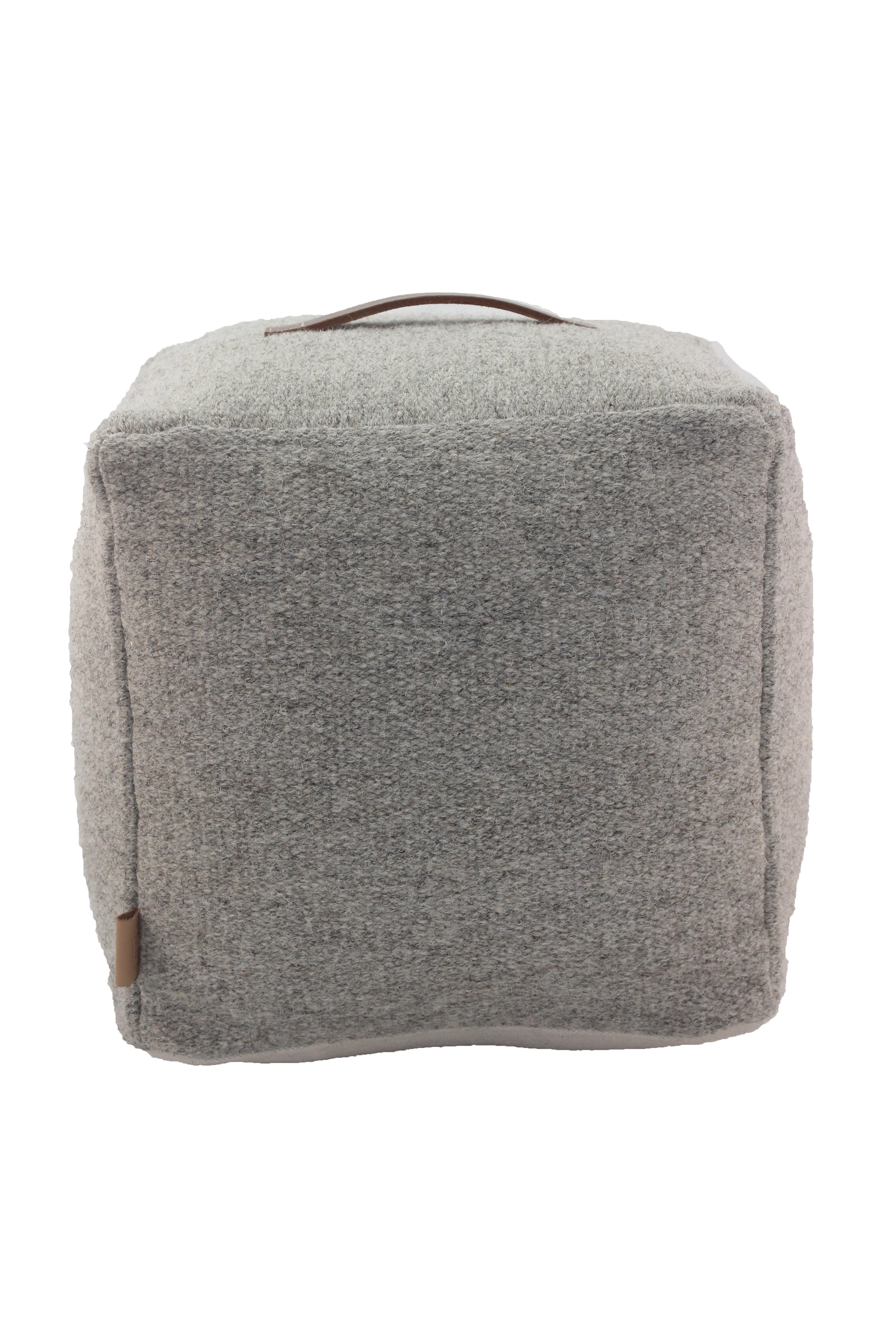 Natural Cubic Pouf PF-058