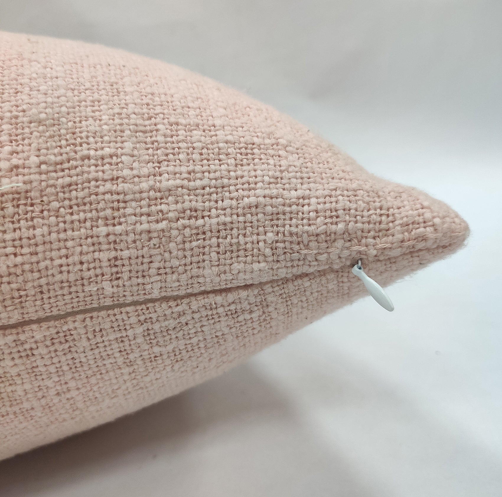 Pink Color Plain Cotton Cushion cs-282