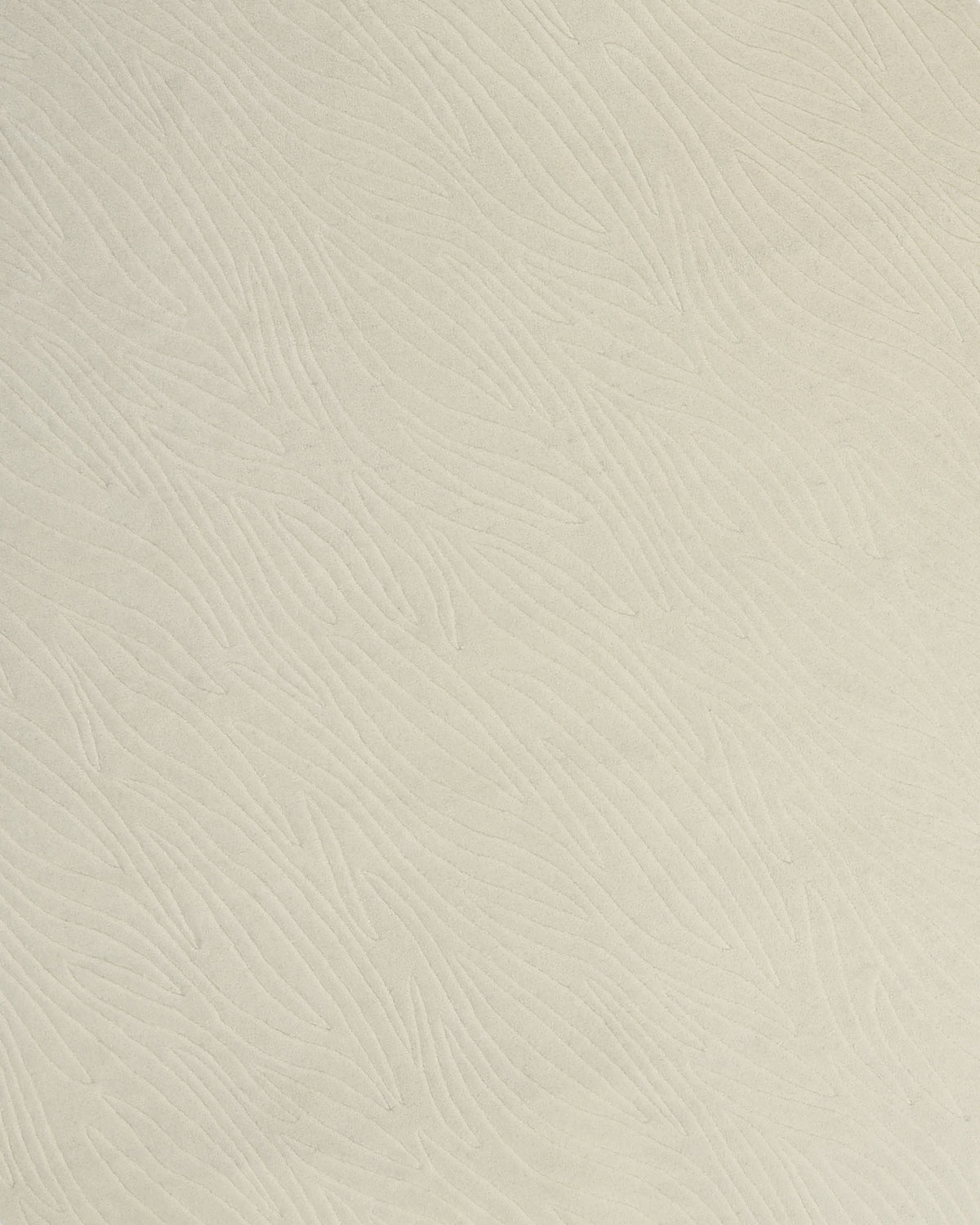 Featuring a natural white surface with a subtle, wavy, raised texture pattern that resembles gentle, organic ripples across the material, the RAMSHA HOME Natural White Color Area Carpet - HTW 88 is an ideal choice for a modern neutral rug that effortlessly complements contemporary interiors.