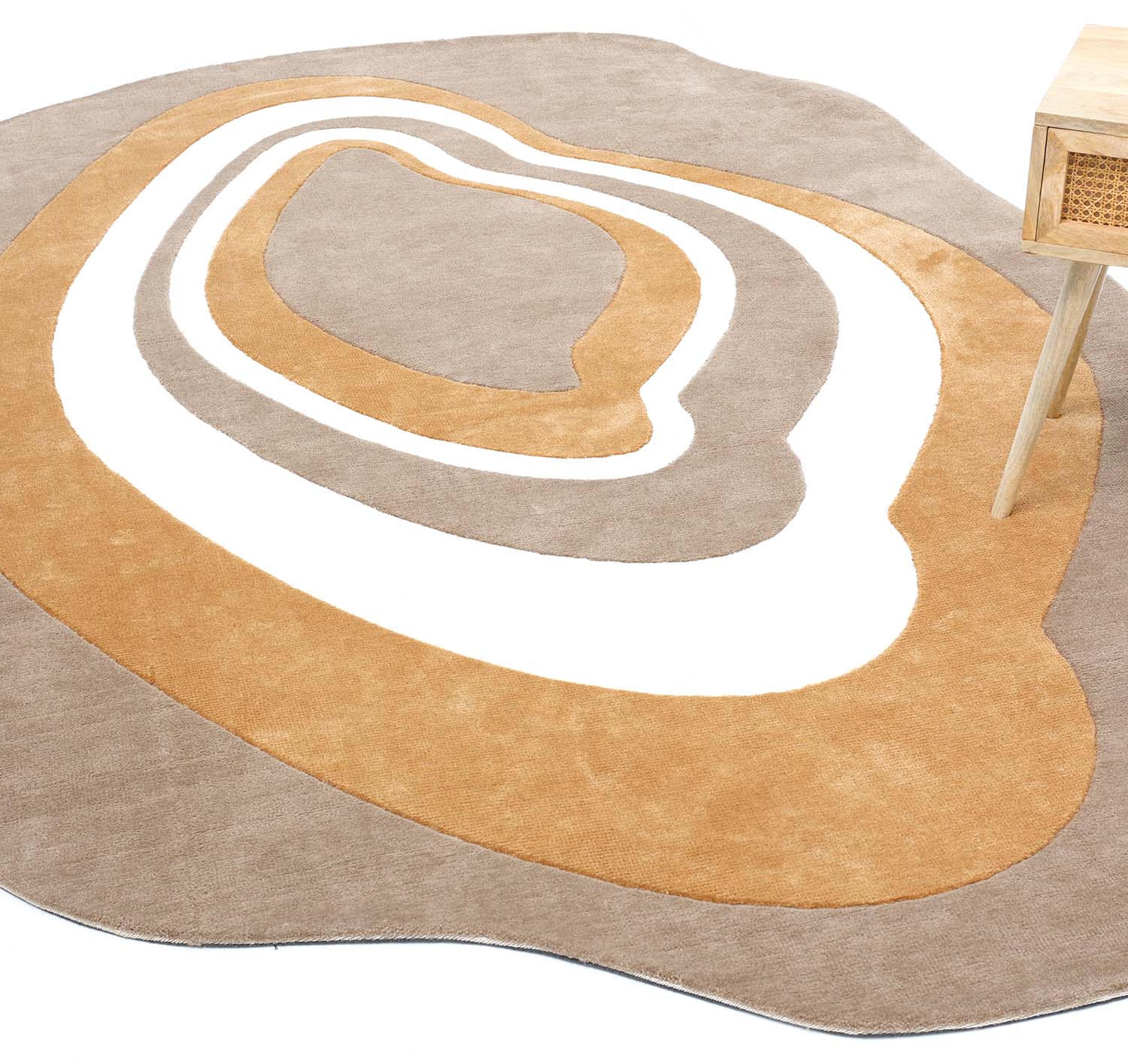 Oval Shaped Novara Multi Colored Carpet 200x300 cm CMN-06