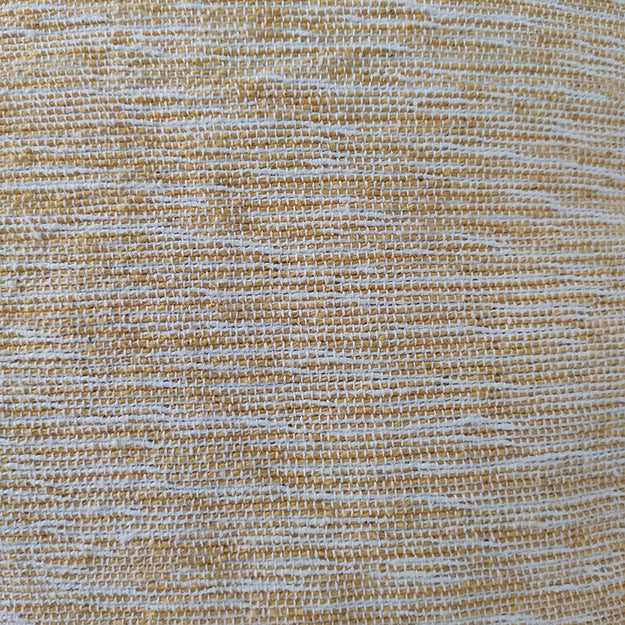 Close-up of Ramsha Home’s Black & White Color Polyester Cushion with Filler (CS 216), featuring a textured, woven pattern—perfect for modern sofas or offices and enhancing interiors with its natural, stylish look.
