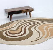 Decorative Shape Rug Multi Color HTW-80