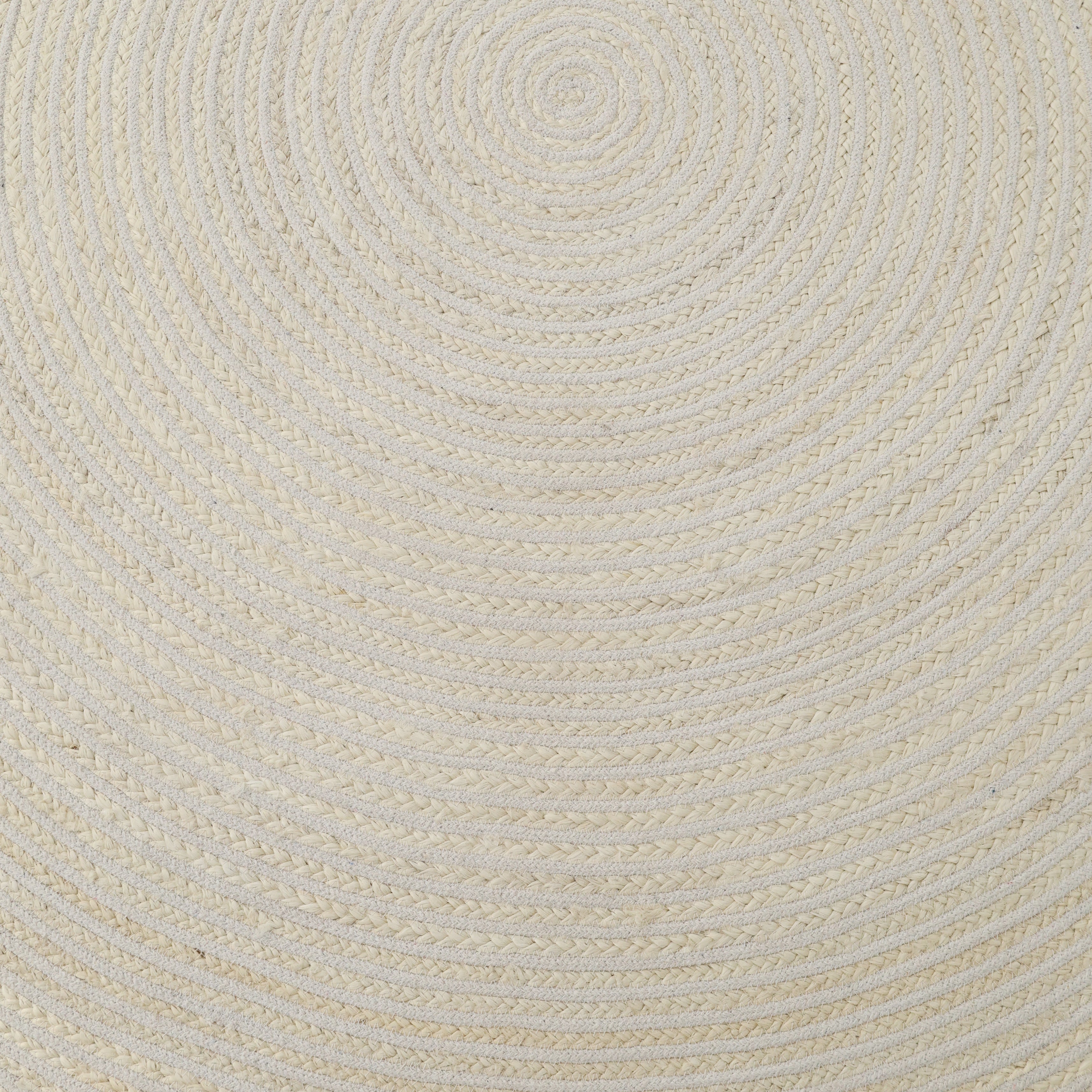 Home Decor Round Jute Rug - BR 089