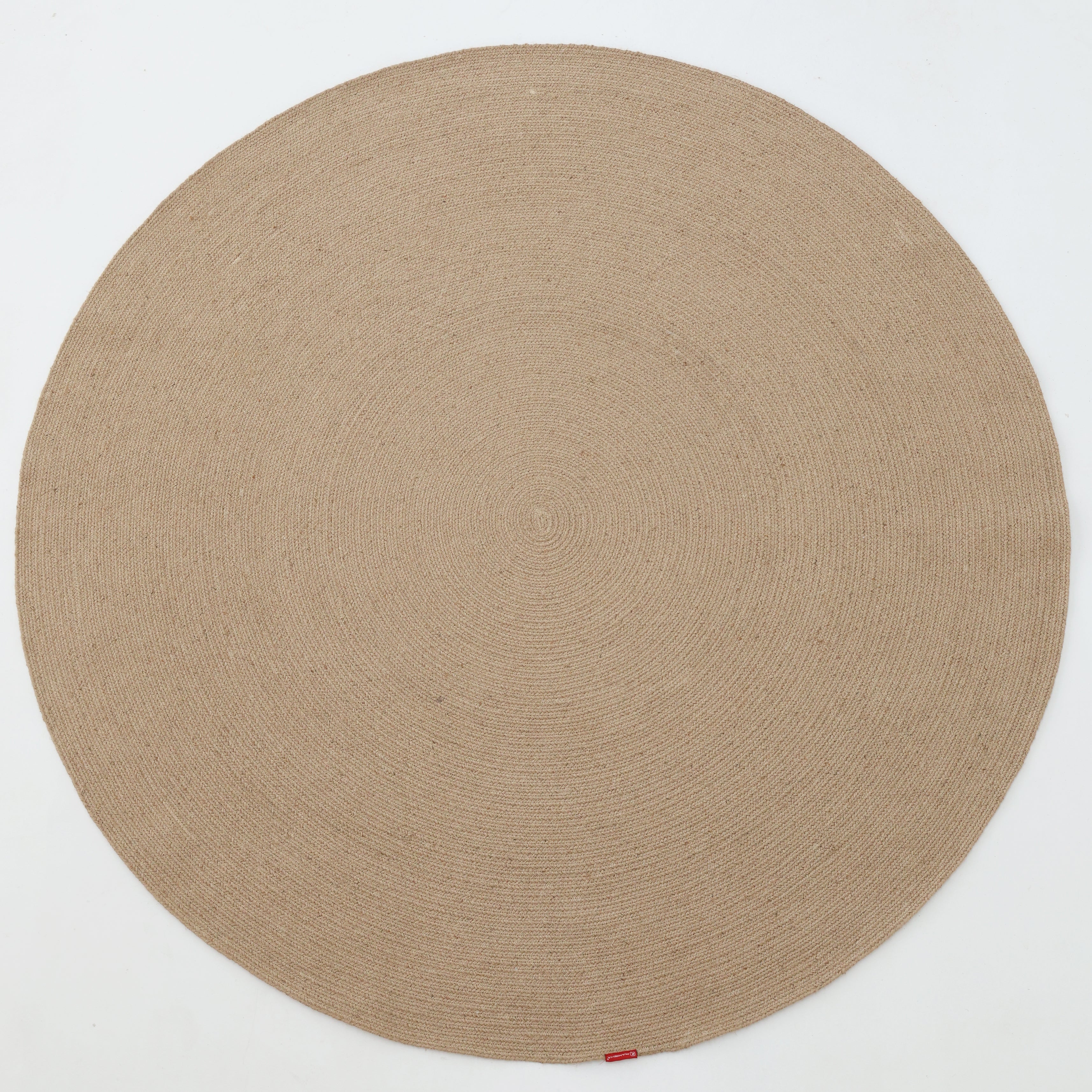 Stunning Handmade Jute Indoor & Outdoor Round Braided Rug - BR 014