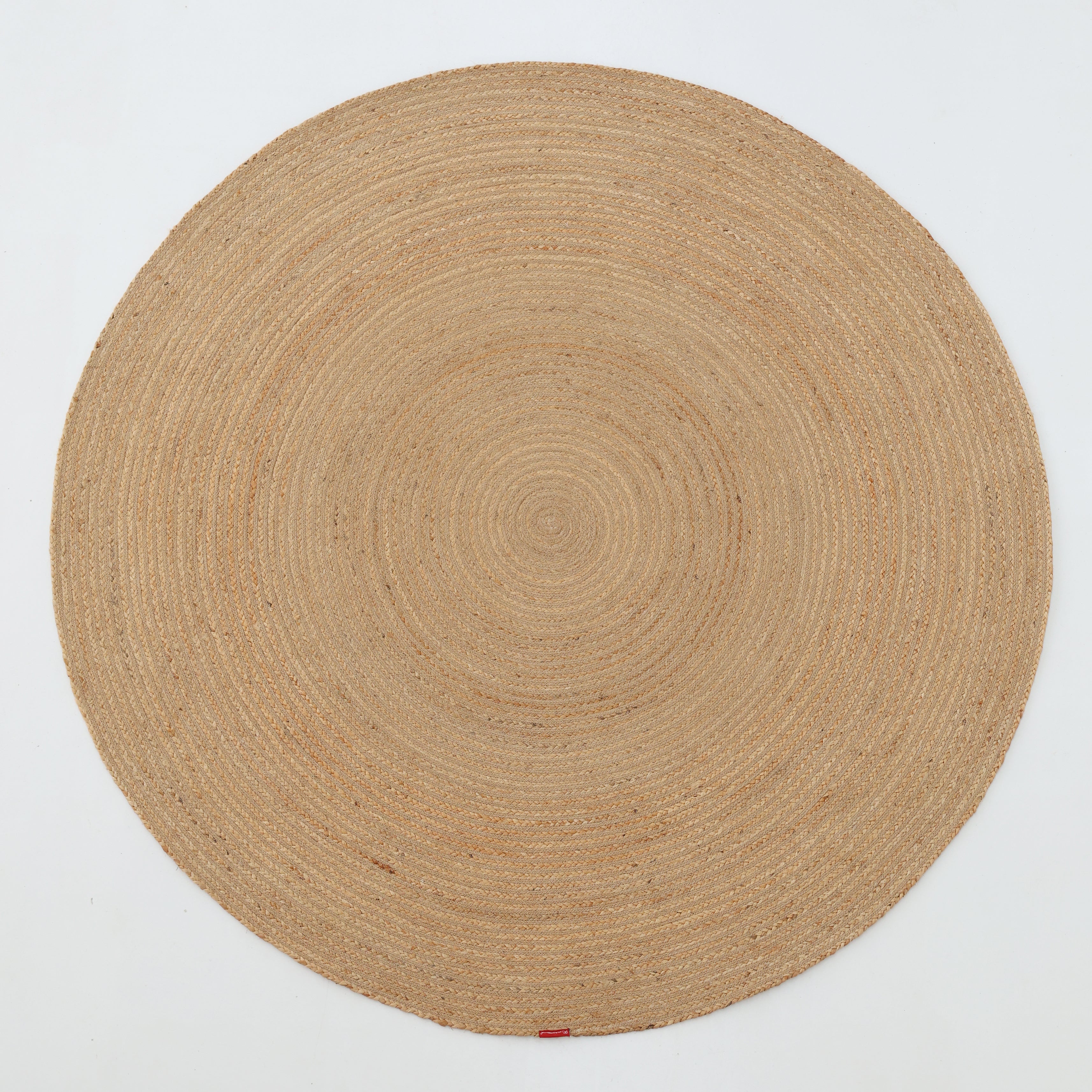 Luxurious Handmade Home Decor Jute Rug Circle - BR 088