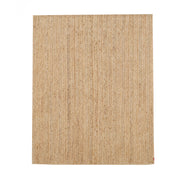 The RAMSHA HOME Braided Jute Natural Color Handmade Rug (BR 021) is a rectangular, light brown area rug with a subtle woven pattern, shown on a white background.