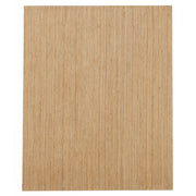 The RAMSHA HOME Handmade Natural Color Braided Jute Rug - BR 018 is a large rectangular rug with a subtle tan and light brown striped pattern, made from natural woven fibers and shown on a white background.