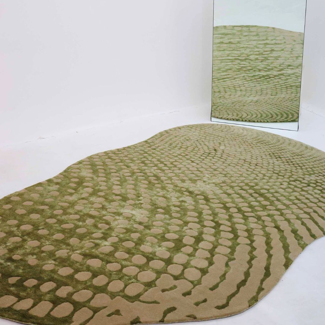 Handmade Area Rug Multi Color HTWV-88