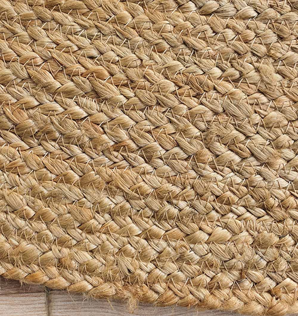 Handmade Jute Braided Rugs for Living Room BR-016