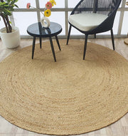 Handmade Jute Braided Rugs for Living Room BR-016
