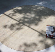 Natural Jute Rug Bleach Color BR-017