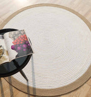Home Decor Round Jute Rug - BR 089