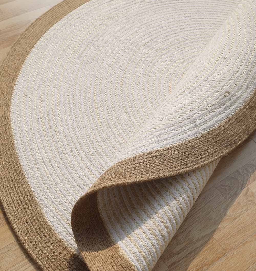 Home Decor Round Jute Rug - BR 089