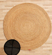 Round Jute Rug Natural Color - BR 098