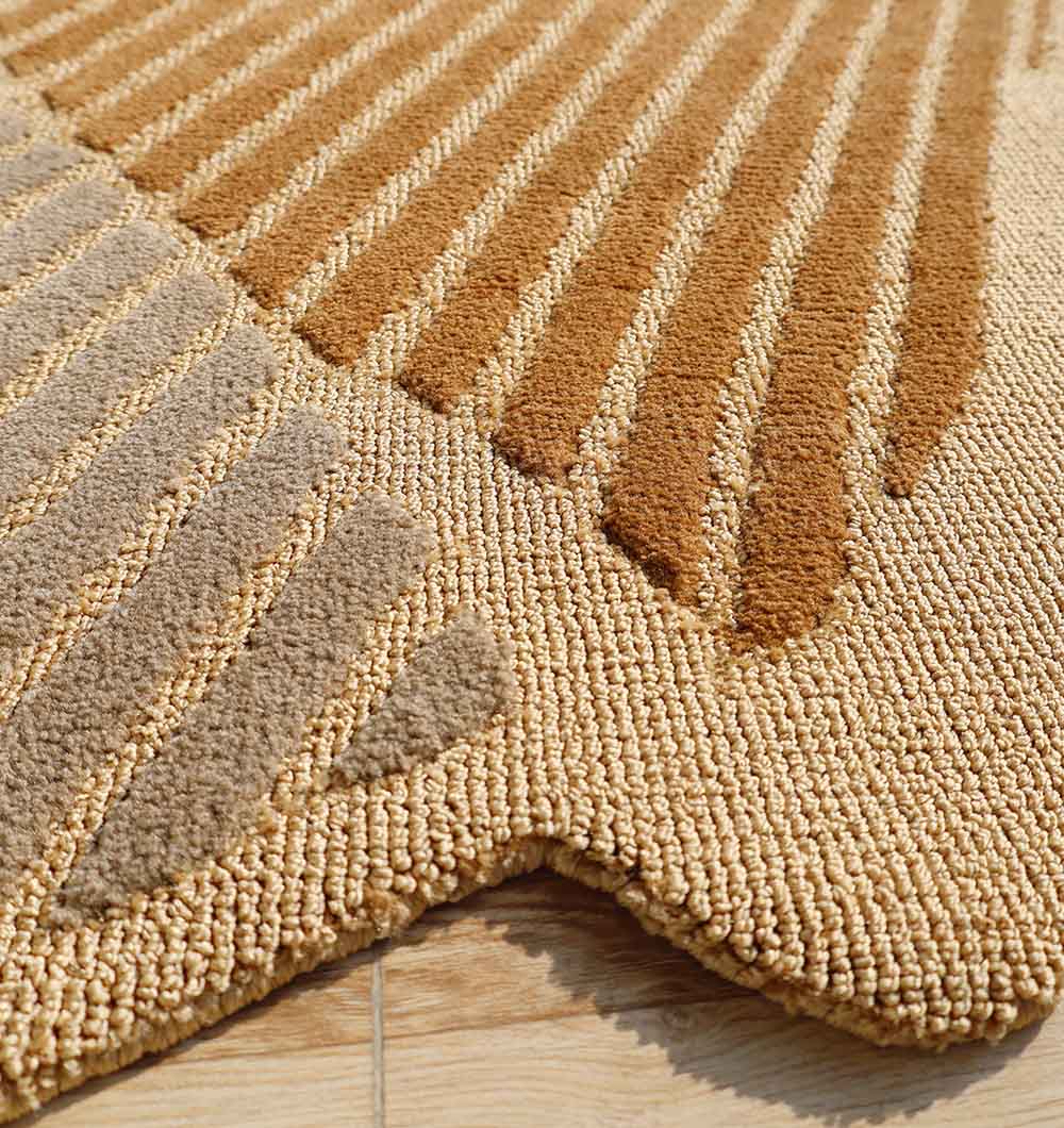 Luxurious Multi Color Bedroom Decor Novara Rug  - CMN 30 (200x300cm)