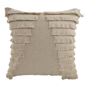 Tassel Detailing: The small tassels add a charming and playful accent to the cushion, enhancing its Boho aesthetic and creating visual interest