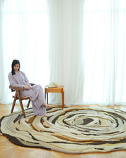 Handmade Shaped Multicolor Area Rug HTW 126 (200 x 300 cm)