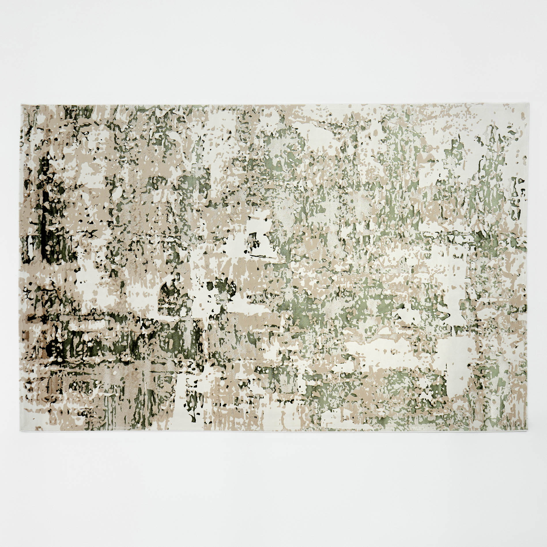 Multi Colored Geometry Turkish Carpet MZ61E