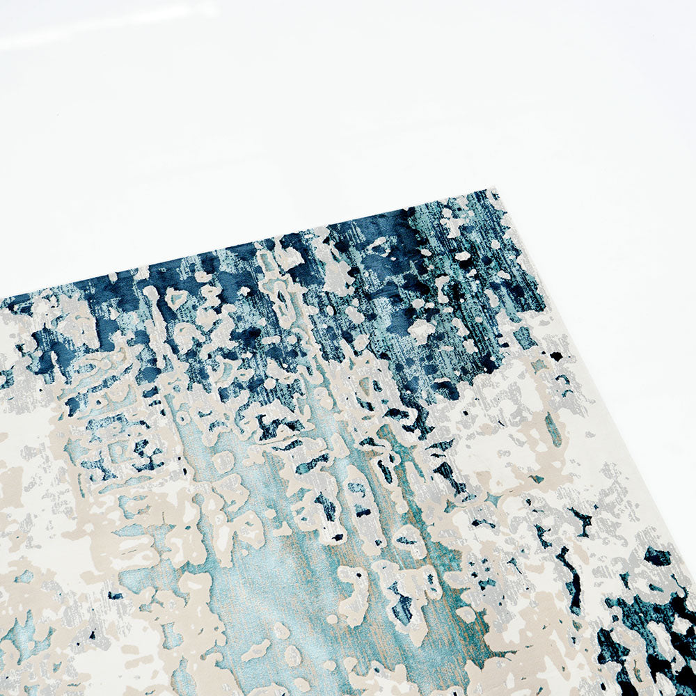 Light Blue Turkey Area Rug NF98B