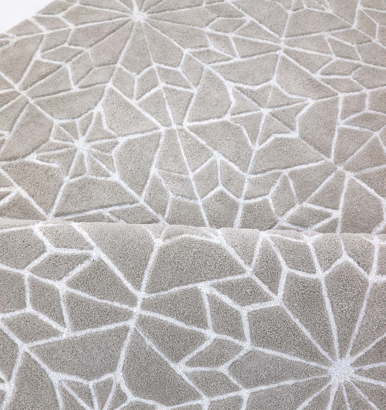 Modern Rectangle Area Rug Multi Color HTP-18