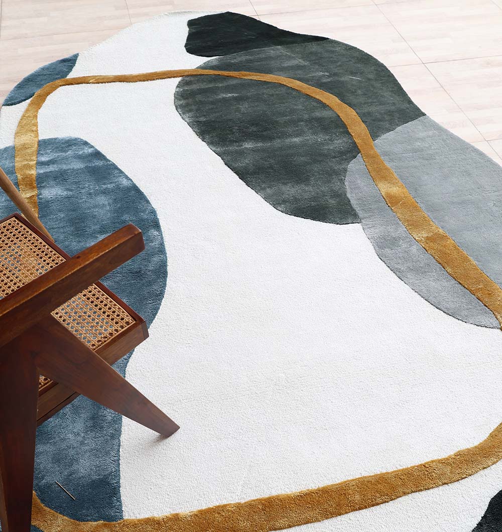 Handmade Modern Shaped Rug For Home Decor HTV 24 (200 x 300 cm)