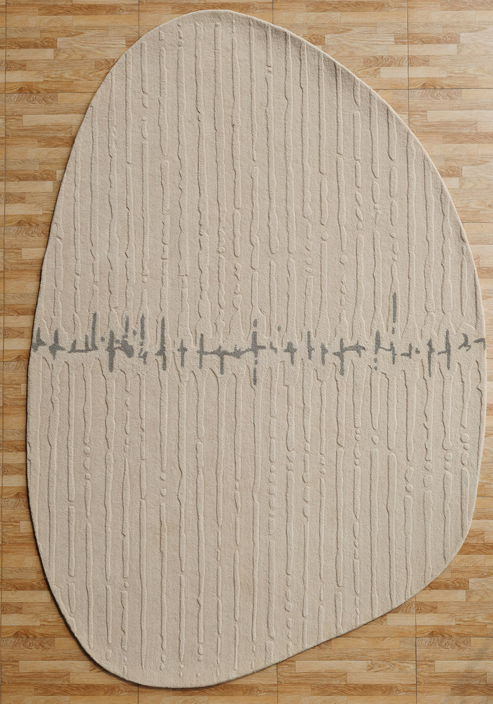 Irregular Shape Handmade Rug HTW 108 (200x300cm)