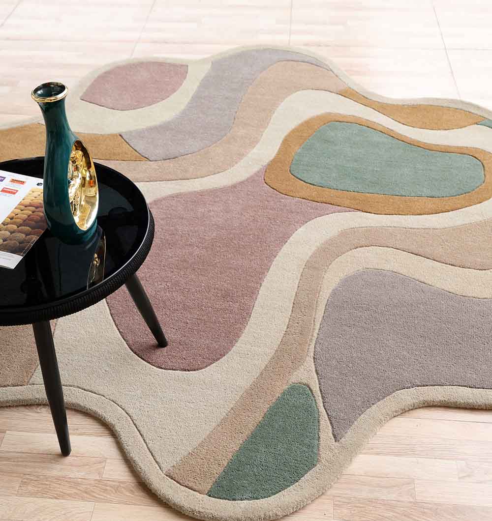 Handmade Multicolor Shaped Area Rug HTW 127 (200cm)