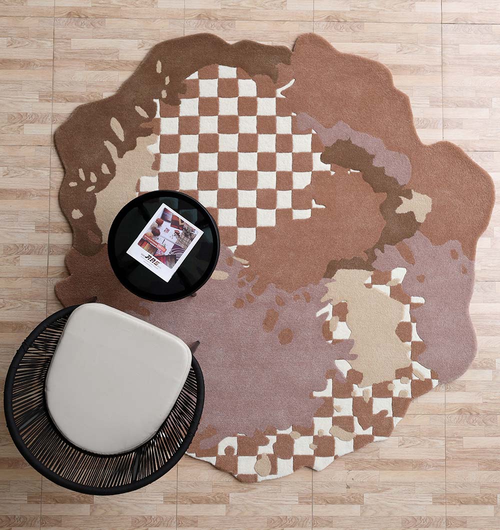 Handmade Multicolor Area Bespoke Rug  HTW 128 (200cm)