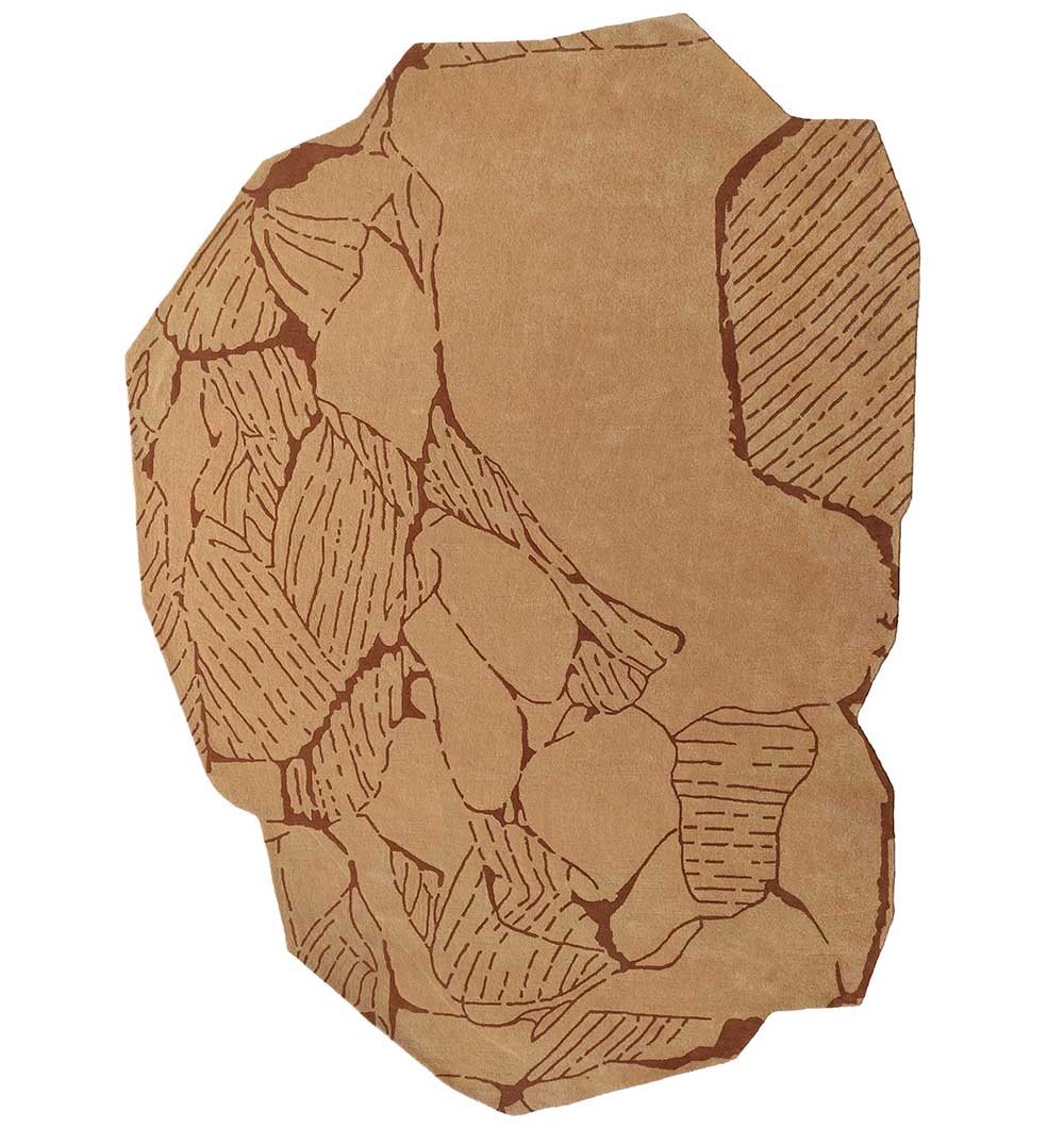 Premium Off-White Area Carpet - HTW 42 (250x350 cm)