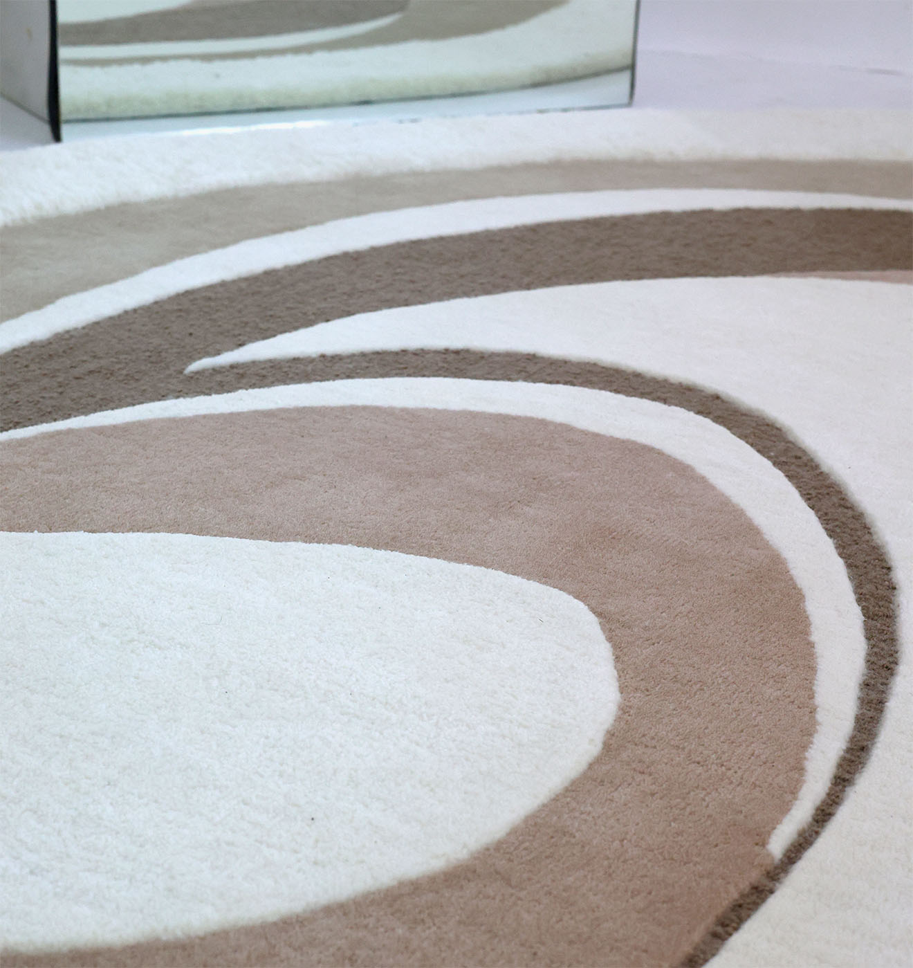 Wool & Cotton Multi Color Shape Rug HTW-81